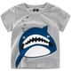 thumbnail image 3 of Camiseta para niños pequeños, ropa para bebés, blusa de manga corta con estampado de tiburón y dinosaurio, 3 of 5