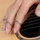 thumbnail image 2 of NUOLUX 2Jgo De Metal Plateada Para Guitarra Ultra Protección Para Dedos, 2 of 8