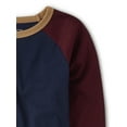 The Children's Place Boys Long Sleeve Raglan TShirt, 2 Pack, Sizes XS