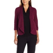 Alfred Dunner Petite Veneto Valley Sequin Boucle Jacket 12P