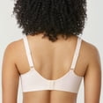 thumbnail image 3 of DELIMIRA Women's Full Coverage Bras Underwire Lightly Padded Plus Size Tshirt Sheer Bra, 3 of 3