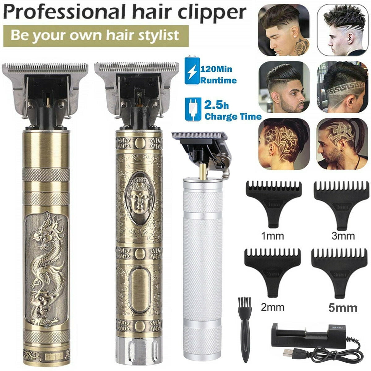 Vinsic Hair Clipper for Men,Hair Trimmer Hair Cutting Grooming Kit