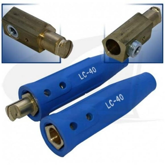 Lenco le L-40 Connecteur Mâle - Bleu
