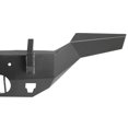 thumbnail image 3 of Rugged Ridge Bumper 11540.31 Heavy Duty Off-Road; One Piece Design; Direct Fit; Mounting Hardware Included; Without Grille Guard; With Winch Mount; With D-Ring Mounts; Powder Coated Black Steel, 3 of 5
