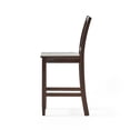thumbnail image 3 of Noble House Harmon Acacia Wood Counter Chairs in Brown Mahogany (Set of 2), 3 of 9