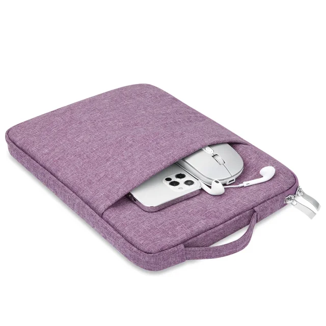 Étui Pochette pour OnePlus Pad 2023 11,6 Pouces, Pochette Antichoc, Housse pour OPPO Pad 2 11,6 Pieds' Sac de Rangement pour Tablette avec Poches Violet OnePlus Pad Go 11,3
