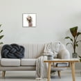 thumbnail image 2 of Stupell Curious Ostrich Face Portrait Animals & Insects Painting Gray Framed Art Print Wall Art, 2 of 7