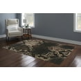 thumbnail image 2 of Jewel Arthur Blue Rust Area Rug 5x7.6 Powerloomed 100% Polypropylene Transitional, 2 of 7