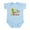 Sky Blue, variant on CafePress - Scott Designs Infant Bodysuit - Baby Light Bodysuit, Size Newborn - 24 Months