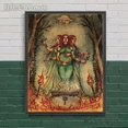 thumbnail image 1 of Arte de pared Vintage de alta calidad y Triple diosa, brujería, magia, póster de Wicca, impresión en lienzo, decoración del hogar sin marco, 1 of 4