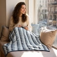thumbnail image 5 of AUNVITO Soft Flannel Fleece Throw Blanket, Lightweight Warm Plush Blanket for Couch Sofa Bedroom Travel Home Decor, 1pc, 5 of 7