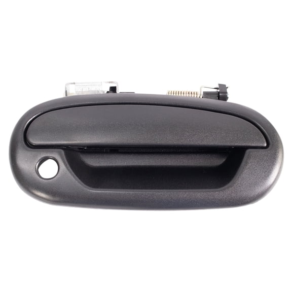 TRQ Black Outside Exterior Door Handle Passenger RH for 97-03 Ford Pickup Truck DHA43098