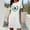 White, variant on Sakmal Moomoo Nightgownss for Women St Patrick's Day Lightweight Short Sleeve Loungewear Shamrock Print Short Irish St Paddys Day Ladies Nightgown L