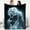 40x30inch(102cmx76cm), variant on Mystical White Tiger Lightning Print Soft Flannel Throw Blanket – Cozy All-Season Decor for Sofa, Bed, Office, and Travel, Machine Washable, Cute Blanket