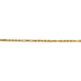 thumbnail image 3 of 14K Yellow Gold bracelet Rope chain Diamond-cut 30 in 2.5 mm, 3 of 5