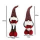 thumbnail image 4 of Xihbxyly Muñeca de San Valentín, Diseño de Punto Rojo y Gris, Retráctil, Sin Rostro, Adorno Decorativo para Mesa, Adorno Festivo, Poliéster, 52 X 15 Cm, Paquete de 2, 4 of 7