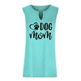thumbnail image 5 of ALLLIST Blue Ladies Tops Floral V-Neck Sleeveless Tank Tops Tank Tops for Women 2024 XL, 5 of 6