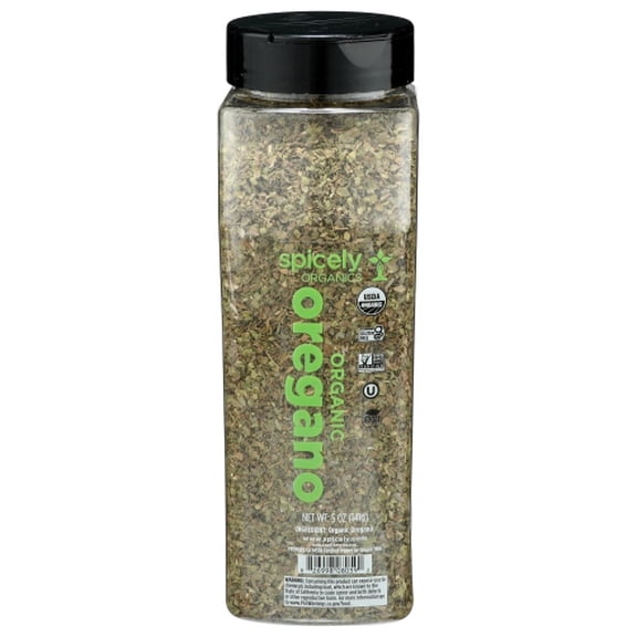 (Pack of 2) Spicely Organics Oregano Spice Organic 5 Oz