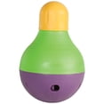 thumbnail image 1 of Juguete interactivo para perros Starmark Bob-A-Lot, tamaño grande, amarillo y verde, 1 of 6