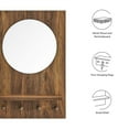 thumbnail image 7 of Glint Mirror Walnut, 7 of 7