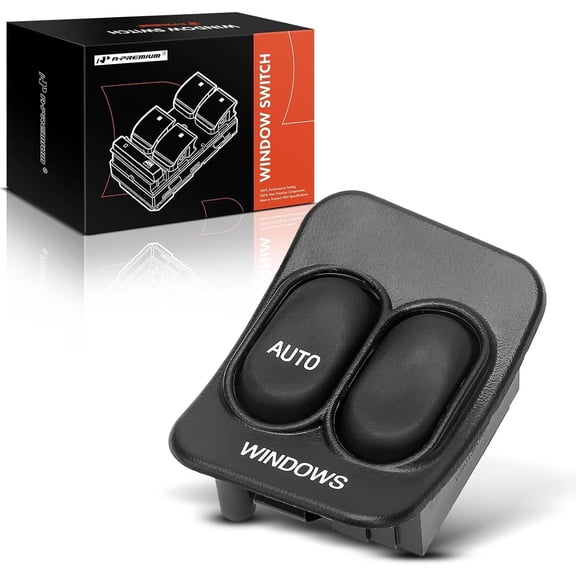A-Premium Master Power Window Switch Compatible with Ford Ranger 1995-2007, Front Left Driver Side, Replace# F57Z14529B