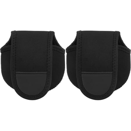 Fishing Reel Cover 2Pcs Baitcast Reel Cover Case Waterproof Baitcast Reel Reel Pouch for Bait Casting Sea Fly Ice Fishing