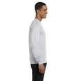 thumbnail image 3 of The Gildan Adult Long Sleeve T-Shirt, Big Boy, Male - ASH GREY - S, 3 of 3
