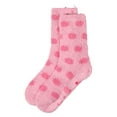 thumbnail image 5 of MeMoi Women's "Happy Bird-Day" Cozy Sock & Gift Bag Set, One Size, Pink, 5 of 6