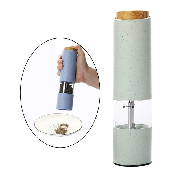 Molinillo de pimienta eléctrico automático, molinillo , molinillo de especias, trituradora de hierbas, herramienta de molienda, perfecl Molinillo de pimienta eléctrico