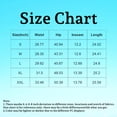 thumbnail image 2 of Women's Bermuda Shorts Knee Length High Waist Plus Size Summer Beach Flowy Wide Leg Short, 2 of 4