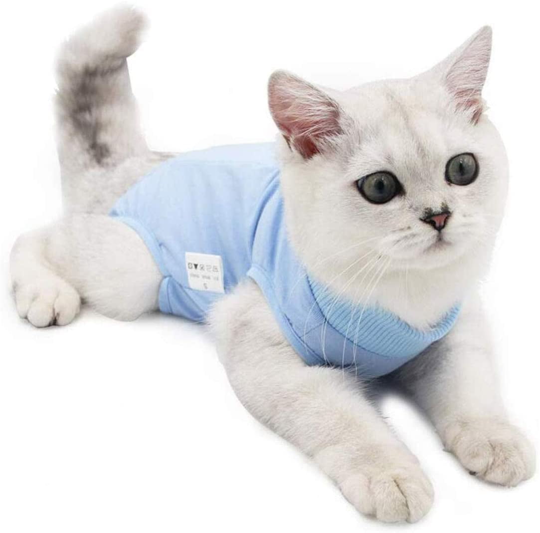 Cat Recovery Vest Antilick Medical Kitten Jumpsuit Suitable for