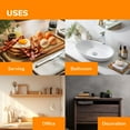 thumbnail image 5 of Bamboo Serving Tray - 11" x 8.9" x 0.6" - Tiger Stripe - 30 Trays, 5 of 6