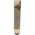thumbnail image 6 of Ekena Millwork 6"W x 30"D x 34"H Traditional Craftsman Rough Sawn Bracket, Douglas Fir, 6 of 13