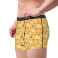 thumbnail image 2 of Uemuo Flowe Chicken Pattern Men's Boxer Briefs,Trunk Anti-Chafing,Comfortable, Durable, and Stylish Underwear-, 2 of 9