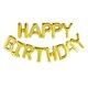 thumbnail image 1 of Injueey Juego de FELIZ CUMPLEAÑOS Letras del alfabeto Globos de papel de aluminio Decoración de fiesta de cumpleaños Kits de decoración para fiestas No.02 Injueey HA002702-02B, 1 of 6
