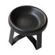 thumbnail image 2 of Comedero elevado para perros con soporte para proteger el cuello y dispensador de agua. Negro, 2 of 9