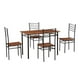 thumbnail image 1 of Comedor Mainstays Tipo Industrial 5 Piezas Madera, 1 of 4