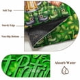 thumbnail image 6 of Round Rugs 7 Ft, St. Patrick's Day Non Slip Area Rugs for Kitchen Bedroom Entryway, Green Gnomes Shamrock Botanical Spring Washable Carpet Runner Rug Floor Mats for Bedroom Home Decor, 6 of 8
