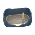thumbnail image 3 of Inodoro para perros Salvador soporte para almohadillas de entrenamiento bandeja de arena para entrenamiento Azul medio, 3 of 10