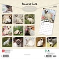 thumbnail image 2 of Siamese Cats | 2026 12x24" (Hanging) Wall Calendar | Plastic-Free | BrownTrout, 2 of 9