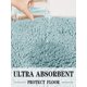 thumbnail image 4 of 1pc Simple Soft Chenille Water Absorbent Non-Slip Bathroom Floor Mat Bathroom Floor Mat, 4 of 4