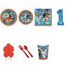 Paw Patrol Party Pack with Blue No.5 Balloon - Pack of 32