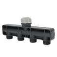 thumbnail image 3 of 4 Way Garden Tap, High Efficiency G3/4 Female Male Thread Sturdy Garden Hose Splitter  For Garden, 3 of 8