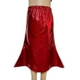 thumbnail image 2 of Bearichfupo Kids Girls And Adults Shiny Metallic Pleated Skirt For Ballet Dance Party Sizes 5-6 Years, 2 of 4