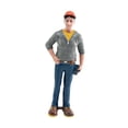 thumbnail image 2 of Rushawy Miniature Figure Movie Props Fairy Garden Diorama Scenery Hand Painted Craft Worker, 2 of 9