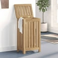thumbnail image 1 of vidaXL Wash Bin 35x25x60 cm Solid Wood Teak, 1 of 5
