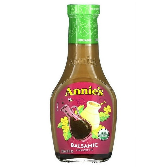 Annie's Organic Vinaigrette Balsamic 8 fl oz Pack of 2