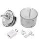 thumbnail image 1 of Fuente de agua para mascotas, dispensador de agua potable silencioso automático para gatos de 61oz/1,8l con 2 modos de trabajo, enchufe estadounidense de 100-240V, 1 of 14