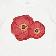 thumbnail image 4 of Inktastic Red Poppy Flowers Boys or Girls Baby T-Shirt, 4 of 5