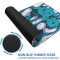 thumbnail image 6 of Blue Purple White Camouflage&nbsp;mouse Padswaterproofno Slip&nbsp;for Office Home Work GamingmousepadsRubber Base Mousepad with Stitched Edges 31.5x11.8inches, 6 of 7